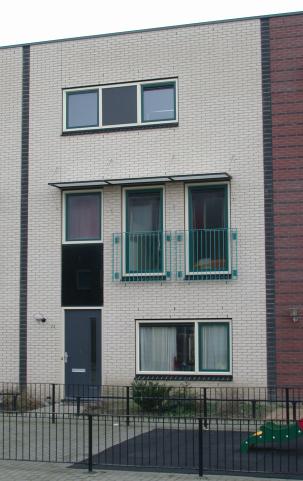 Swartvast op Catharijnepoort 22 te Nieuw-Vennep